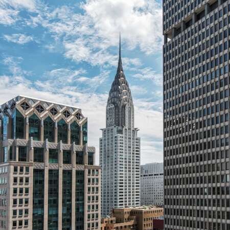 View of the Chrysler building